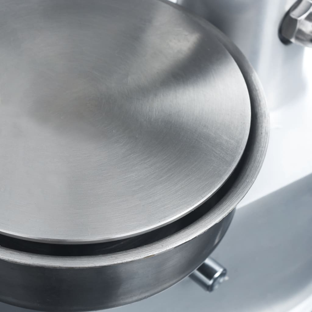 Hamburger Press Machine with 500 Patty Papers Aluminium 13 cm